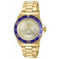 Reloj Invicta Pro Diver 14124 Fecha Acero Inoxidable Dorado