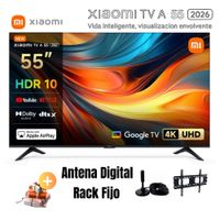 Televisor Smart TV 55'' UHD 4K XIAOMI GoogleTV 2026 - Ant - Rack Fijo