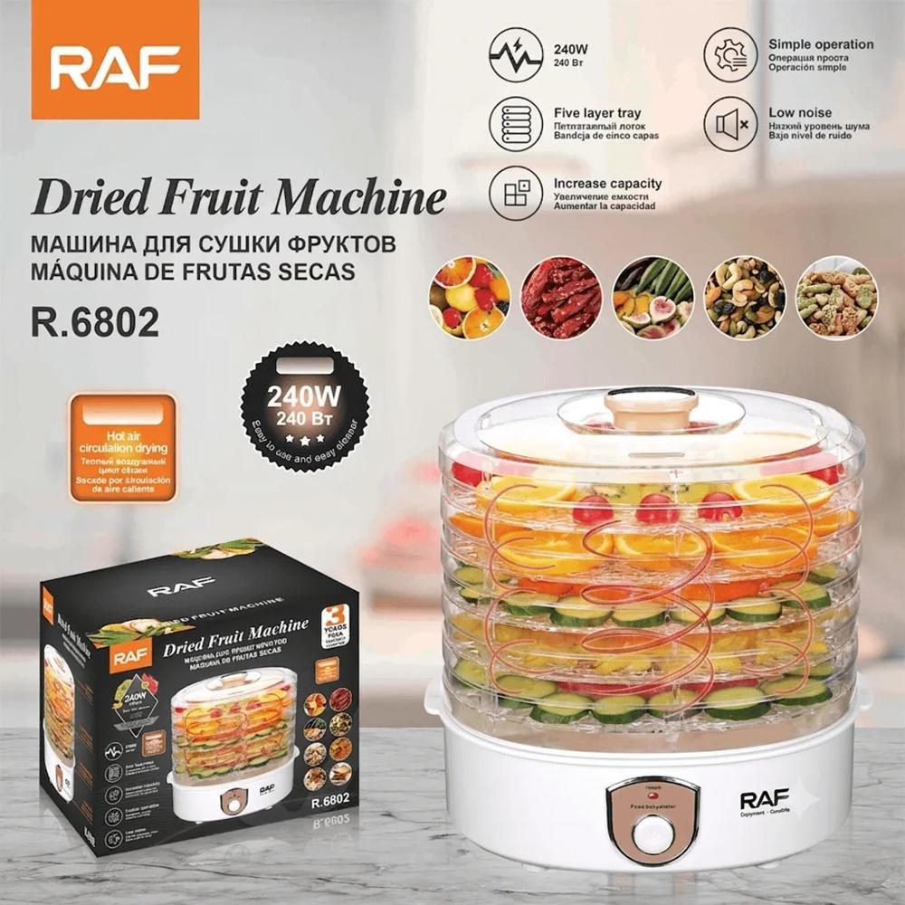 Máquina Deshidratadora Automatica de Frutas y Verduras 5 Niveles Modelo Circular.