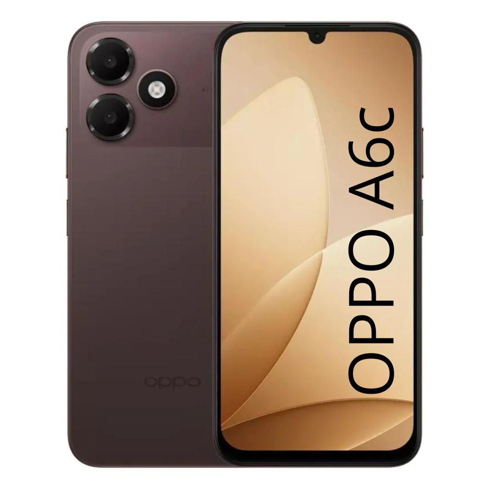 Celular Oppo A6c 4gb Ram 128gb Color Marron 120hz 6600mha