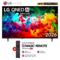 Televisor Smart TV 75'' LG QNED MiniLED UHD 4K WebOS 75QNED65BSA 2026