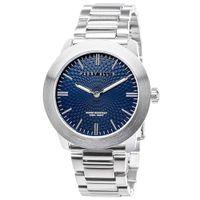 Reloj Perry Ellis Slim Line 42 07002-02 Acero Inoxidable Dial Azul