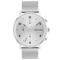 Reloj Calvin Klein Modern 25200107 Multifuncional Acero Inoxidable Dial Plateado