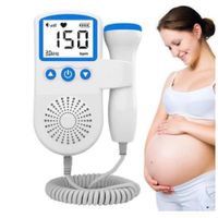 DOPPLER FETAL MEDIDOR DE RITMO CARDIACO COLOR AZUL