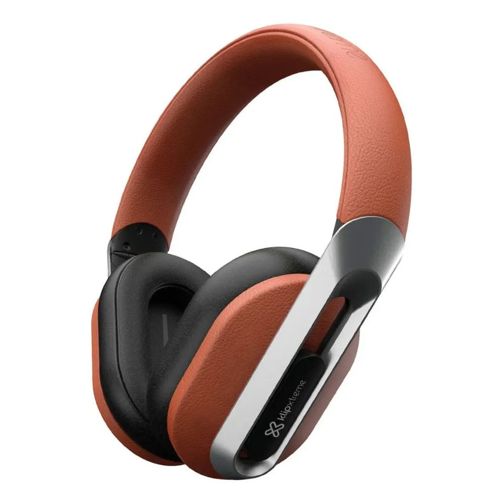 Klip Xtreme Audífonos Bluetooth Style Bluetooth 5.0 40H Estuche Premium Naranja - KWH-750CO