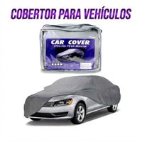 Cobertor de Lluvia Funda para auto Protector Impermeable XL Gris.