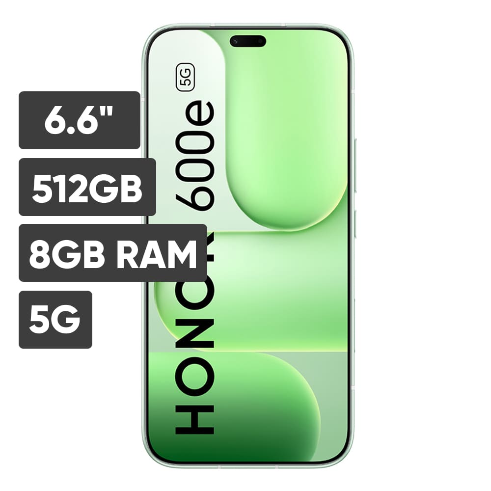 Smartphone HONOR 600E 6.6"" 8GB 512GB 108MP+5MP Green