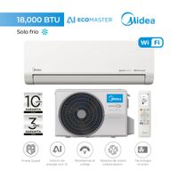 Aire Acondicionado Midea AI EcoMaster Pro 18,000 BTU Inverter WIFI - Frío Solo