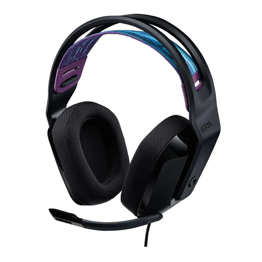 Audifono Logitech Gamer Con Microfono G335 Negro
