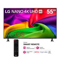 Televisor LG 55 Smart Nano UHD 4K 55NU800BPSB con Magic Remoto