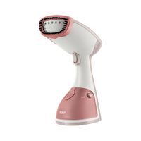 Vaporizador Portátil para Ropa 1370W con Vapor Continuo y Tanque de 300ml Rosado