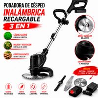 Cortador de Cesped con Doble Batería 48V Color Negro