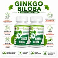 PACK 2 GINKGO BILOBA HEALTHNATURAL 1000MG
