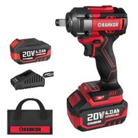 Llave De Impacto 20v 500nm Brushless Rankor Rliw20002