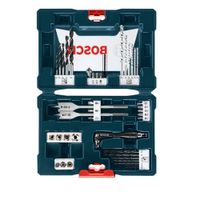 X-line 41 pz para taladrar y atornillar azul Bosch