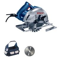 Sierra Circular 7 1/4"" (184mm) 1500W + Bolso GKS 150 + 1 disco Bosch