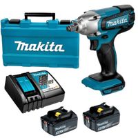 Makita Llave De Impacto 1/2 190 Nm Lxt 2 X 3.0 Ah DTW190RFE