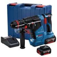 Rotomartillo SDS Plus/ 18V Brushless Inc 2 Bat y Carg Bosch GBH 187-LI