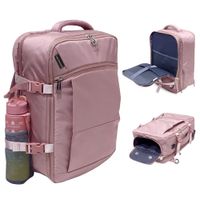 Mochila Viajera Kengar Modelo Trendy - Melón