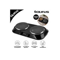 Cocina Eléctrica 2 Hornilla Taurus Fenix Duo 1000W