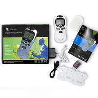 TENS Electroestimulador Muscular Digital Recargable con Electrodos USB