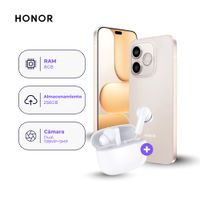 Honor 600e 256GB 8GB Ram Dorado y Earbuds X7 Lite