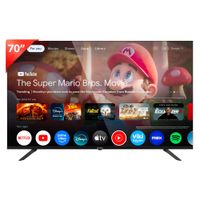 Televisor smart Aiwa 70 pulgadas 4K UHD QLED Google TV AW-70B4QFG