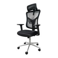 Silla de Oficina Ergonómica Élite Mesh Negro Copemo