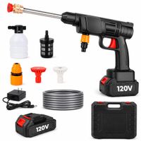 Hidrolavadora Inalámbrica Portátil con Batería 120V