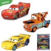 Coches A Friccion Mcqueen Mater Y Cruz Ramirez Cars