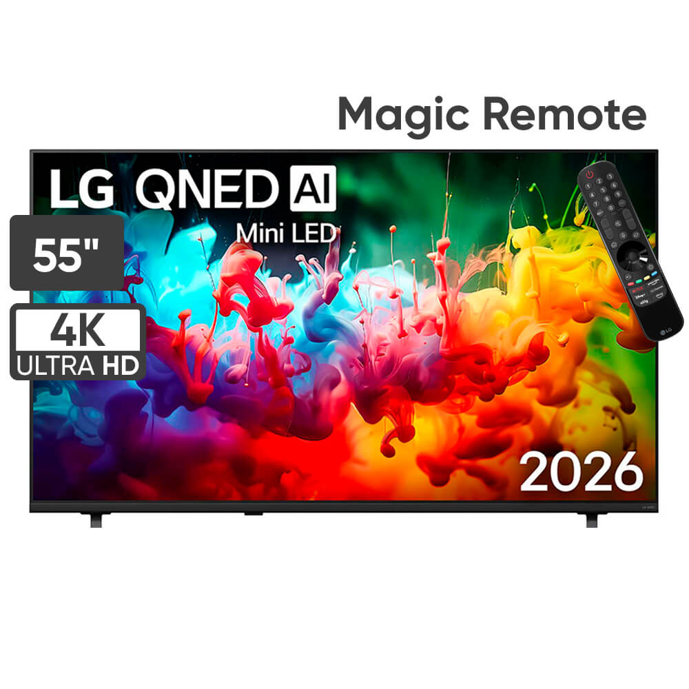 Televisor LG QNED 55"" UHD 4K ThinQ AI 55QNED65BSA