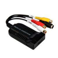 Adaptador AV y S-video a HDMI 1080p