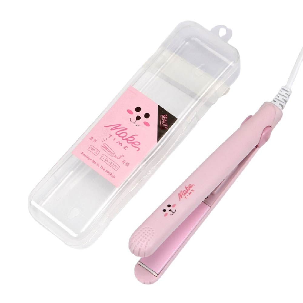 MINI PLANCHA DE CABELLO PORTÁTIL COLOR ALEATORIOPARA PEINADOS CON DISEÑO COMPACTO
