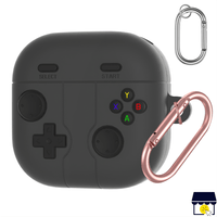 Case Funda de silicona con diseño para Samsung Galaxy Buds 4 - 4 Pro - Negro