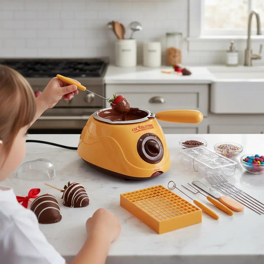 Olla Chocolatera Electrica y Accesorios