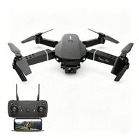 DRONE E88 4K CON CÁMARA HD BRAZOS PLEGABLES CONTROL REMOTO Y ESTUCHE DE TRANSPORTE