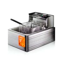 Freidora Eléctrica de Aceite de 6 Litros