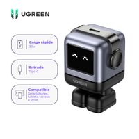 Cargador UGREEN Robot Nexode USB-C 30W GaN Color Negro