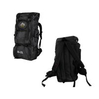Mochila Campera de Alta Capacidad 60 + 15 L Sport 8533 Negro