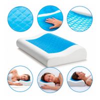 Almohada Cervical Memory Foam con Gel Refrescante