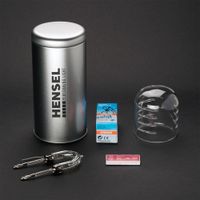 Hensel Ever-Ready Kit No. 3 para Expert D 250 Speed - Incluye Tubo de Flash, Cristal de Pr