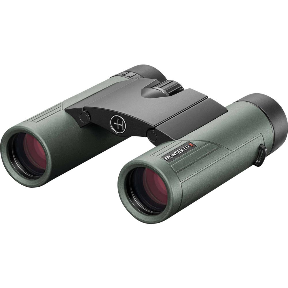 Hawke 8x25 Frontier ED X Binoculares Verde - Prismas BAK4, Lentes de Vidrio ED, Impermeabl
