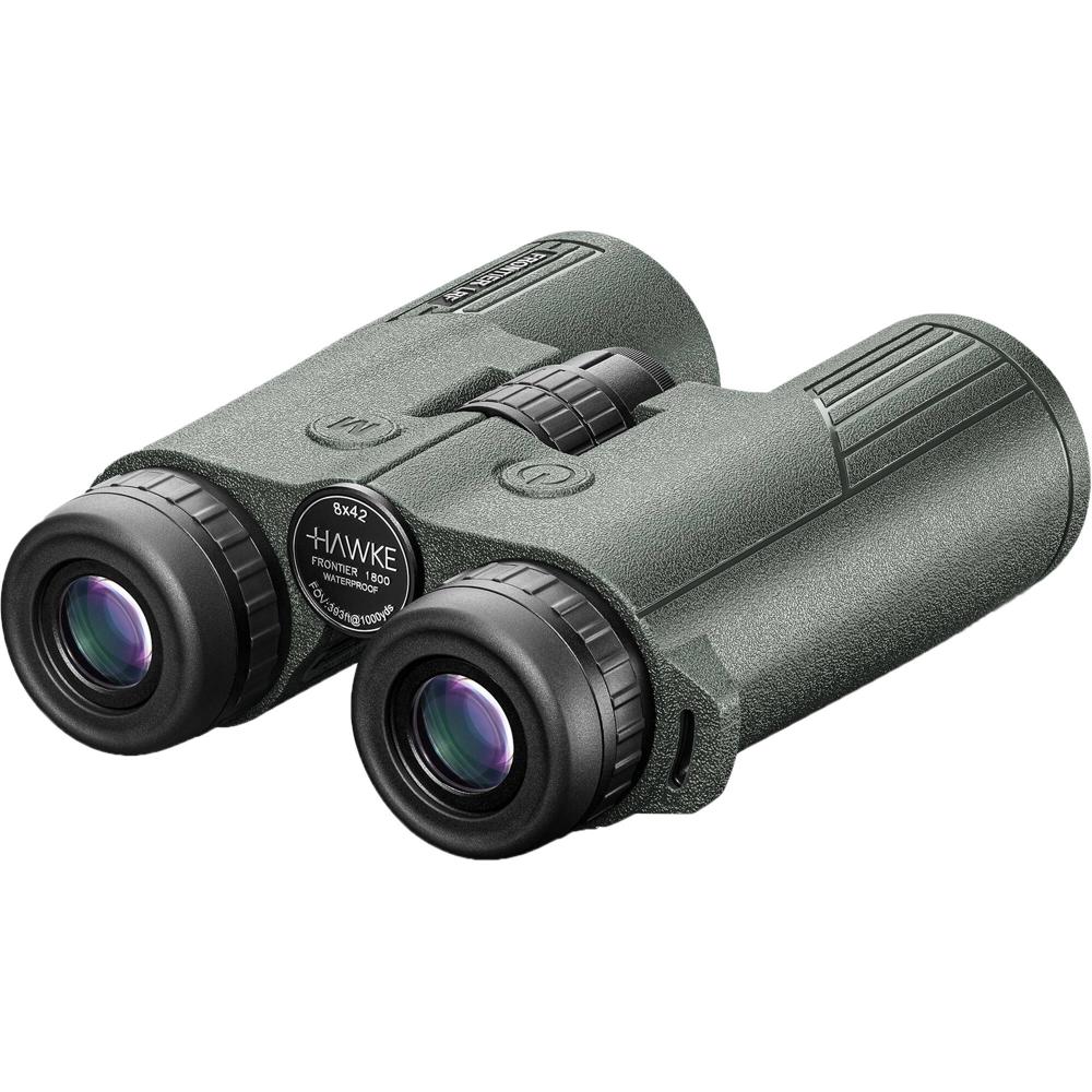 Hawke Sport Optics Binoculares 8x42 Frontier LRF con Medidor de Distancia, Pantalla OLED R