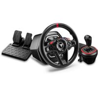 Thrustmaster T128 Shifter Pack - Volante, Pedales y Cambiador para Xbox y PC, 270 a 900°