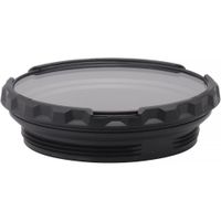 AQUATECH XF-55G Port de Lente de Vidrio 5"" - Compatible con EDGE, EDGE MAX, REFLEX, EVO, E