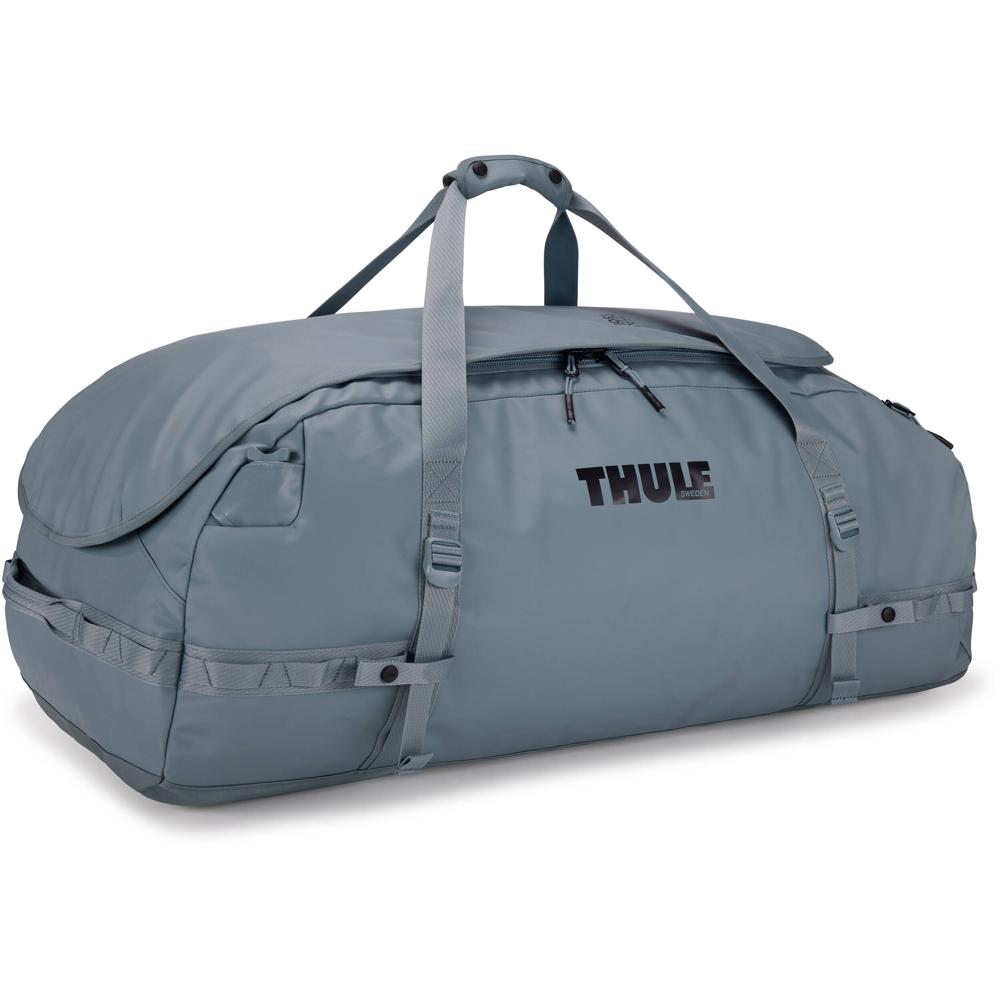 Thule Chasm Duffel Bag 130L - Gris Pond, Materiales Reciclados, Abertura Amplia, Correas A