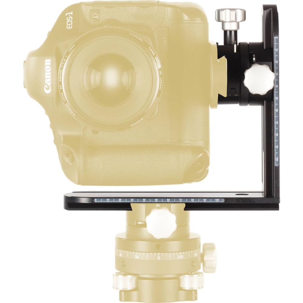 Cambo L-Bracket CLH-520 para Cabezal Panorámico CLH-533 con Movimientos Izquierda/Derecha
