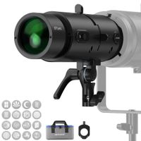 Neewer Snoot LS-300 con Montura Bowens 19° - Lente Proyectora, Construcción de Aluminio,