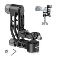 Neewer Gimbal Tripod Head GM102 - Capacidad de Carga 33 lb, Altura Ajustable 2.63"", Compat