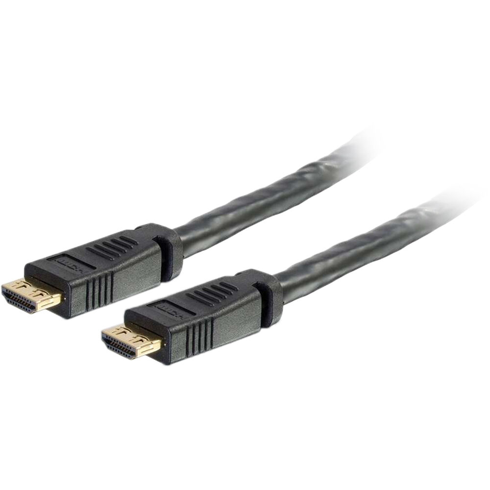 C2G Cable HDMI de Alta Velocidad de 15' con Conectores Agarradores, CL2P, Soporta 4K60, 18